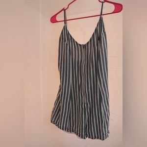 Stripped romper